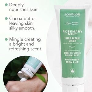 (3/30$) Scentuals Hand Repair Cream 100 ml - Rosemary Mint